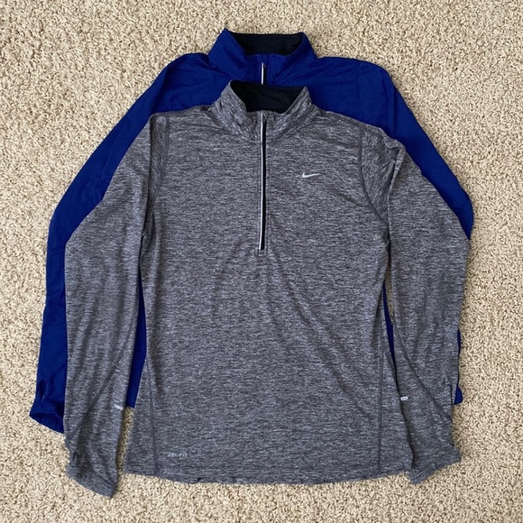 Nike Tops - Nike Half Zip Pullovers